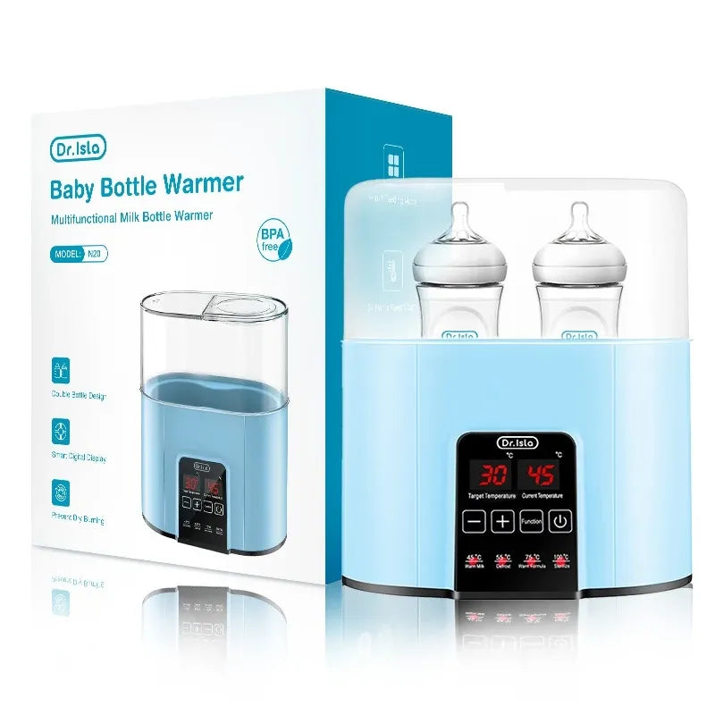 Dr.isla 4-in-1 Bottle Sterilizer For Baby Electric Warmer Heater Bottle BPA Free Food Warmer N20