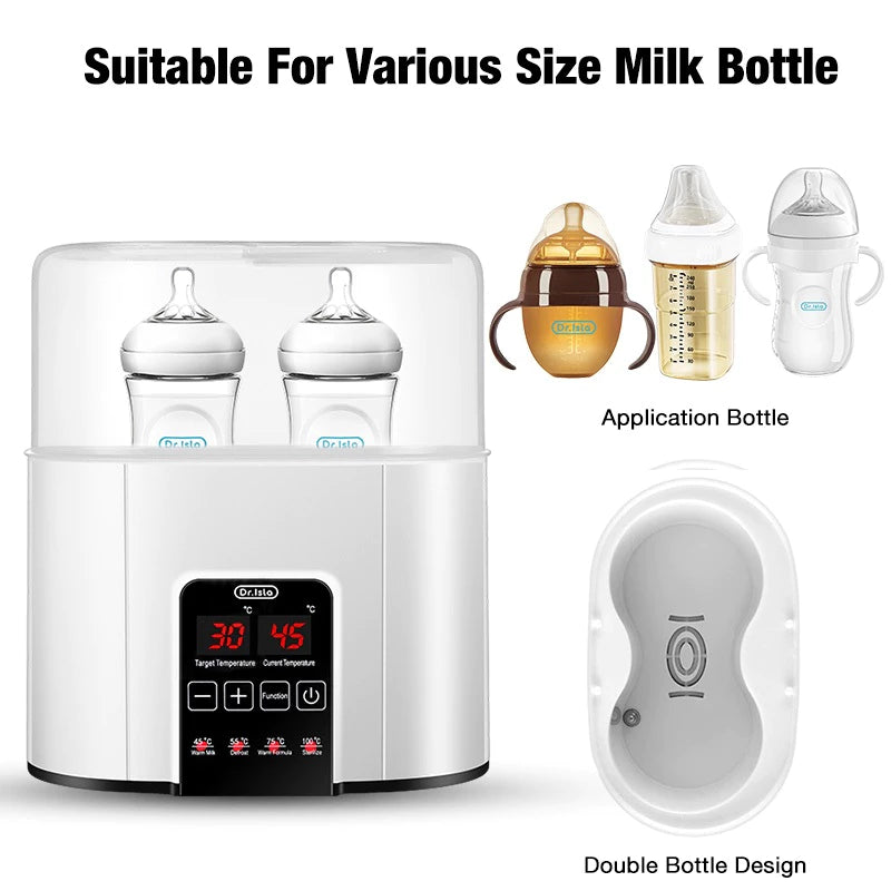 Dr.isla 4-in-1 Bottle Sterilizer For Baby Electric Warmer Heater Bottle BPA Free Food Warmer N20