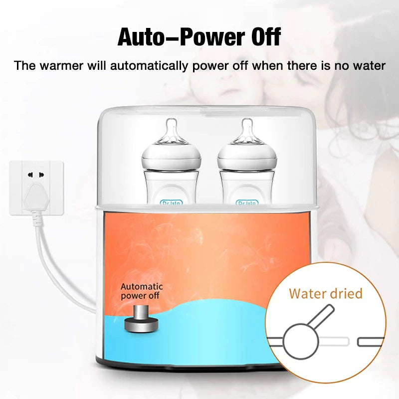 Dr.isla 4-in-1 Bottle Sterilizer For Baby Electric Warmer Heater Bottle BPA Free Food Warmer N20